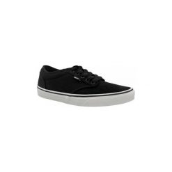 Buty Dziecko Vans ATWOOD (CANVAS). Czarne trampki dziewczęce Vans, bez wzorów, bez zapięcia. Za 185,07 zł.