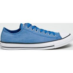 Converse - Tenisówki. Niebieskie trampki męskie marki Converse, z gumy, na sznurówki. W wyprzedaży za 199,90 zł.