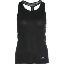 Adidas Performance SUPERNOVA FRAN TANK Koszulka sportowa black. Czarne topy sportowe damskie adidas Performance, xl, z materiału. Za 149,00 zł.