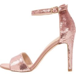 Rzymianki damskie: ALDO FIOLLA Sandały na obcasie light pink