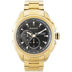 Gant Milford w105813. Brązowe zegarki męskie marki GANT, pozłacane. W wyprzedaży za 697,00 zł.
