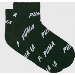 Puma - Skarpety (2-pack). Czarne skarpetki męskie Puma, bez wzorów, z elastanu. W wyprzedaży za 37,90 zł.