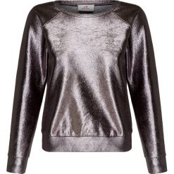 Bluza DEHA EXPRESSION. Szare bluzy damskie Deha, z bawełny, krótkie. W wyprzedaży za 465,00 zł.