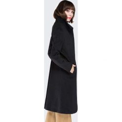 Płaszcz damski. Czarne płaszcze damskie Wittchen, na jesień, l, bez wzorów, z wełny, eleganckie. W wyprzedaży za 599,90 zł.
