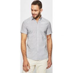 Tom Tailor Denim - Koszula. Niebieskie koszule męskie TOM TAILOR DENIM, m, bez wzorów, z elastanu, casualowe, button down, z krótkim rękawem. W wyprzedaży za 69,90 zł.