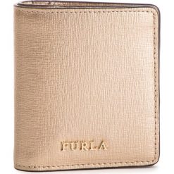 Mały Portfel Damski FURLA - Babylon 1000225 P PR74 SFM Color Oro. Żółte portfele damskie marki Furla, ze skóry. Za 435,00 zł.