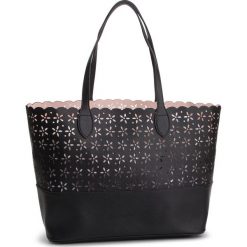 Torebka TWINSET - Shopping 191TA7160 Nero 00006. Czarne torebki klasyczne damskie Twinset, bez wzorów, ze skóry ekologicznej, klasyczne, bez dodatków. W wyprzedaży za 389,00 zł.