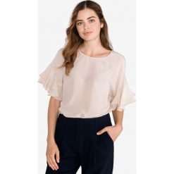 TWINSET Bluzka Biały. Białe bluzki damskie Twinset, xs, bez wzorów, z jedwabiu, bez kołnierzyka, bez rękawów. Za 504,95 zł.