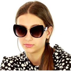 Okulary przeciwsłoneczne mazzini butterfly beauty czarny. Czarne okulary przeciwsłoneczne damskie LOOKS STYLE EYEWAER, eleganckie, motyl. W wyprzedaży za 59,90 zł.