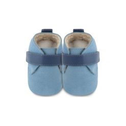 Buciki niemowlęce chłopięce: SHOOSHOOS Boys Baby Buty do raczkowania easy bleu