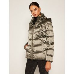 Kurtka puchowa Geox Adrya Mid W0425S T2566 F1571. Szare kurtki damskie Geox, s, bez wzorów, z puchu, bez kaptura. Za 1149,00 zł.