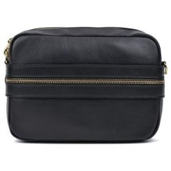 Robertam Torebka Crossbody Czarny. Czarne torebki klasyczne damskie Robertam, bez wzorów, bez dodatków. Za 409,00 zł.