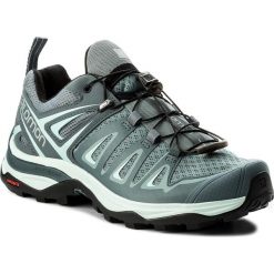 Trekkingi SALOMON - X Ultra 3 W 401669 20 V0 Lead/Stormy Weather/Canal Blue. Niebieskie buty trekkingowe damskie marki Salomon. W wyprzedaży za 369,00 zł.