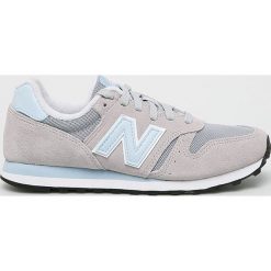 New Balance - Buty WL373LAA. Szare buty sportowe damskie New Balance, bez wzorów, ze skóry, sportowe. W wyprzedaży za 229,90 zł.