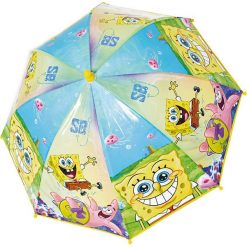 Parasole: Parasol „Spongebob” z kolorowym wzorem – dł. 66 cm