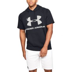 Under Armour Rival Bluza Czarny. Czarne bluzy męskie Under Armour, l, z nadrukiem, z bawełny, bez kołnierzyka, bez rękawów, bez kaptura. Za 188,95 zł.