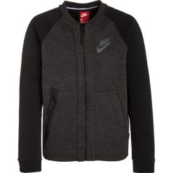 Nike Performance TECH FLEECE Bluza rozpinana black heather/black/anthracite. Czarne bluzy męskie rozpinane Nike Performance, z bawełny. W wyprzedaży za 239,85 zł.