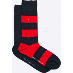 Tommy Hilfiger - Skarpety Rugby (2-pack). Czarne skarpetki męskie TOMMY HILFIGER, bez wzorów, z elastanu. W wyprzedaży za 47,90 zł.