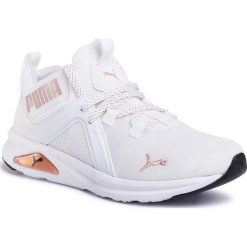Buty PUMA - Enzo 2 Metal Wn's 193257 03 Puma White/Rose Gold. Białe buty sportowe damskie Puma, bez wzorów, ze skóry ekologicznej, sportowe, do biegania. Za 299,99 zł.