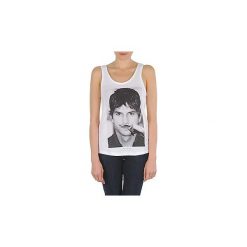 Topy na ramiączkach / T-shirty bez rękawów Eleven Paris KUTY DEB W. Białe bluzki damskie marki Eleven Paris, m, bez wzorów, bez kołnierzyka. Za 119,20 zł.