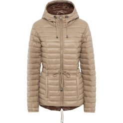 Lekka kurtka parka pikowana bonprix beżowo-brązowy. Brązowe kurtki damskie bonprix. Za 109,99 zł.