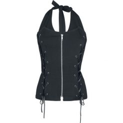 Topy damskie: Gothicana by EMP Dita Top damski czarny