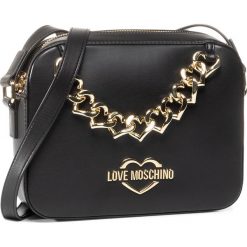Torebka LOVE MOSCHINO - JC4253PP0AKC0000 Nero. Czarne listonoszki damskie Love Moschino, bez wzorów, ze skóry ekologicznej, bez dodatków. Za 749,00 zł.