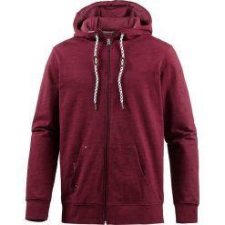 Bluza w kolorze ciemnoczerwonym. Czerwone bluzy męskie Street & Sports Wear, m, bez wzorów, ze skóry, z kapturem, bez rękawów, bez kaptura. W wyprzedaży za 85,95 zł.