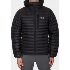 Kurtki sportowe męskie: RAB Męska Kurtka Puchowa Microlight Alpine Jacket Czarna r. M