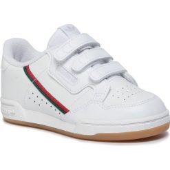 Buty adidas - Continental 80 Cf I EF3063 Ftwwht/Ftwwht/Crywht. Białe buty chłopięce sportowe Adidas, na rzepy. Za 179,00 zł.