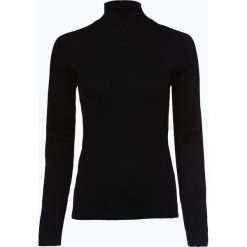 HUGO - Damska koszulka z długim rękawem – Ninelli, czarny. Czarne t-shirty damskie marki HUGO, s, z dżerseju, ze stójką. Za 349,95 zł.