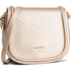 Torebka LIU JO - S Crossbody A19019 E0086 Gold 00529. Żółte listonoszki damskie Liu Jo, bez wzorów, ze skóry ekologicznej, bez dodatków. W wyprzedaży za 319,00 zł.