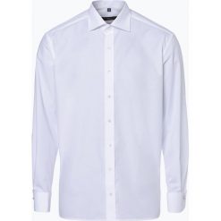 Eterna Modern Fit - Koszula męska niewymagająca prasowania z wywijanymi mankietami, czarny. Czarne koszule męskie Eterna Modern Fit, m, bez wzorów, eleganckie, bez kołnierzyka, bez rękawów. Za 229,95 zł.