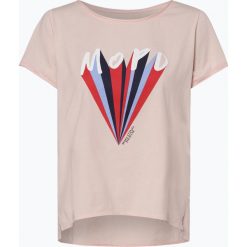 Marc O'Polo Denim - T-shirt damski, różowy. Różowe t-shirty damskie marki Marc O'Polo DENIM, s, z nadrukiem, z denimu, polo. Za 129,95 zł.