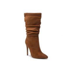 DeeZee LS5109-11. Czarne botki damskie DeeZee, z materiału, bez obcasa, bez zapięcia. Za 129,99 zł.