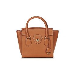 Torebki klasyczne damskie: Torebki do ręki Lauren Ralph Lauren MILLBROOK LARGE FLAP SATCHEL