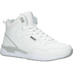 Białe buty sportowe sneakersy ocieplane sznurowane Big Star BB274638. Białe buty sportowe damskie marki BIG STAR. Za 178,99 zł.
