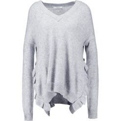 Swetry klasyczne damskie: Sparkz MAGENTA Sweter grey melange