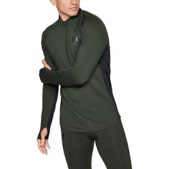 Under Armour Bluza Zielony. Zielone bluzy męskie Under Armour, xs, bez wzorów, z elastanu, bez kołnierzyka, bez rękawów, bez kaptura. Za 326,95 zł.