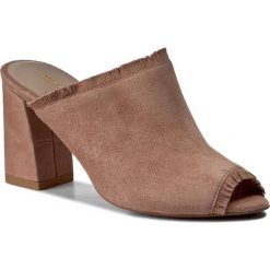 Chodaki damskie: Klapki BALDOWSKI - W00121-1567-002 Zamsz Tea 6641