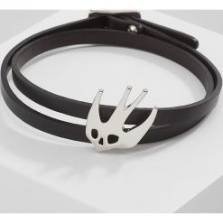 Bransoletki damskie: McQ Alexander McQueen SWALLOW MINI WRAP Bransoletka black