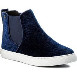 Botki damskie lity: Sztyblety BIG STAR - Y274012 Navy Velvet