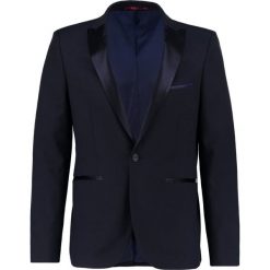 Marynarki męskie: Burton Menswear London DOBBY Marynarka garniturowa dark blue