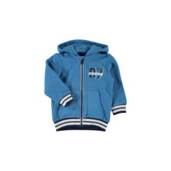 Bluzy niemowlęce: name it Bluza z kapturem Limon cendre blue