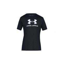 T-shirty z krótkim rękawem Under Armour Sportstyle Logo Tee 1329590-001. Czarne t-shirty męskie Under Armour, s, bez wzorów, bez kołnierzyka, krótkie. Za 79,99 zł.