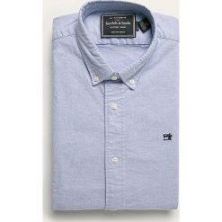 Scotch & Soda - Koszula. Niebieskie koszule męskie Scotch & Soda, s, bez wzorów, z elastanu, casualowe, button down, z długim rękawem. W wyprzedaży za 249,90 zł.