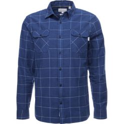 Koszule męskie na spinki: Jack Wills ENMORE SLUB CHECK FLANNEL Koszula navy