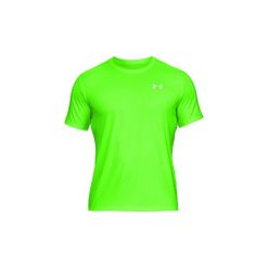 T-shirty z krótkim rękawem Under Armour Speed Stride Shortsleeve Tee 1326564-722. Zielone t-shirty męskie Under Armour, s, bez wzorów, bez kołnierzyka, krótkie. Za 89,99 zł.