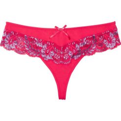 Stringi panty mini bonprix różowo-perłowy niebieski. Różowe majtki damskie bonprix, bez wzorów. Za 34,99 zł.