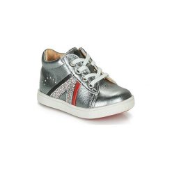 Buty Dziecko Babybotte ALBA. Szare trampki dziewczęce Babybotte, bez wzorów, bez zapięcia. Za 369,00 zł.